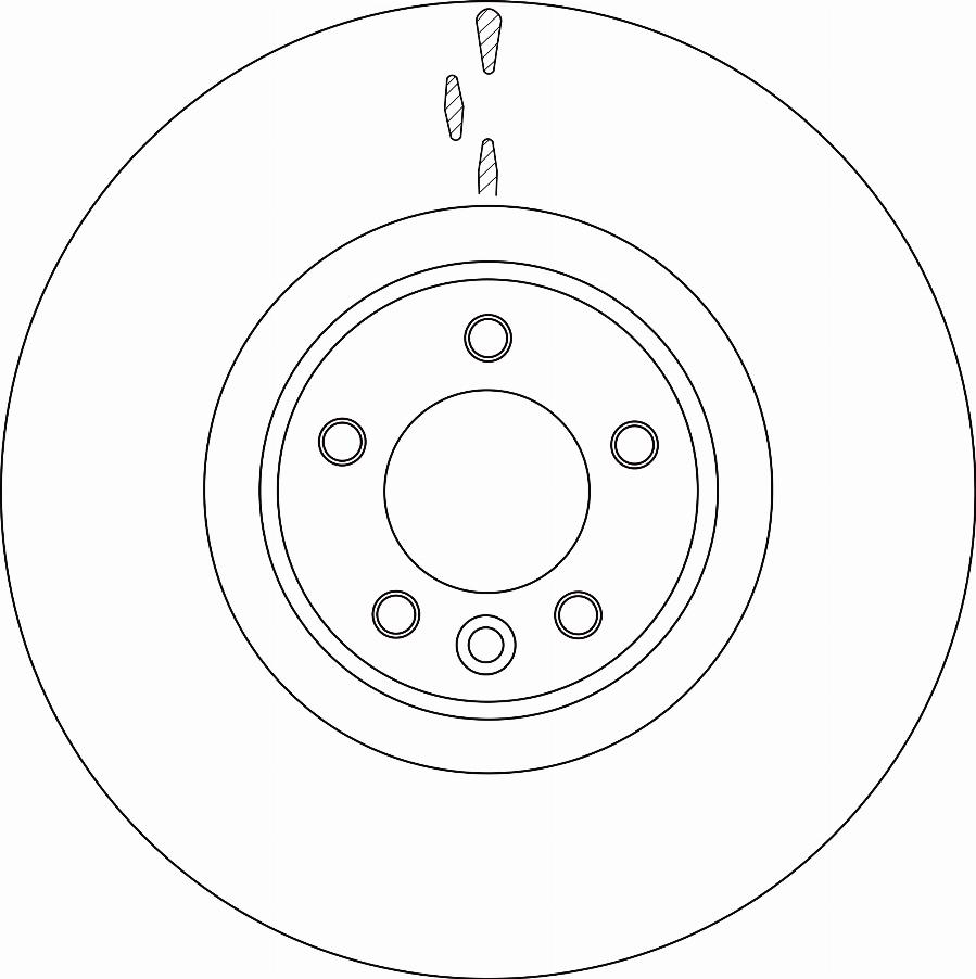 TRW DF8079SR - Гальмівний диск autozip.com.ua