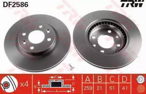 Alpha Brakes HTP-RE-005 - Гальмівний диск autozip.com.ua