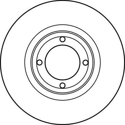 TRW DF2613 - Гальмівний диск autozip.com.ua