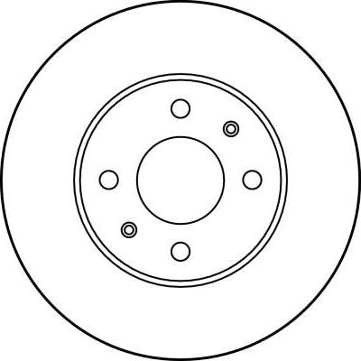 TRW DF2675 - Гальмівний диск autozip.com.ua