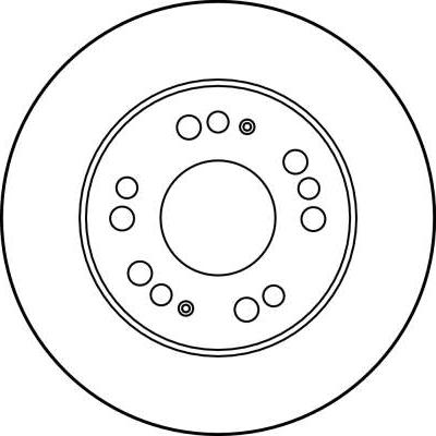 TRW DF2718 - Гальмівний диск autozip.com.ua