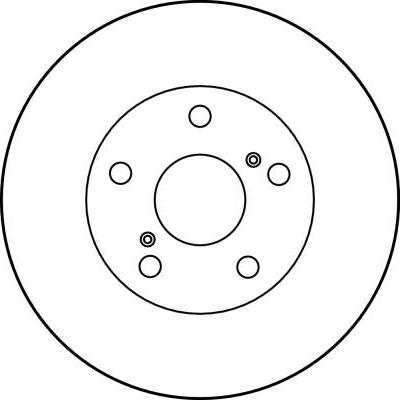 TRW DF2724 - Гальмівний диск autozip.com.ua