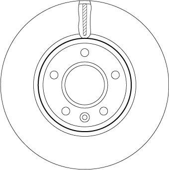 TRW DF7923 - Гальмівний диск autozip.com.ua