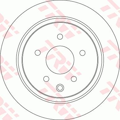 TRW DF7369 - Гальмівний диск autozip.com.ua