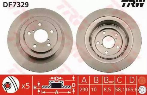 Alpha Brakes HTT-SB-008 - Гальмівний диск autozip.com.ua