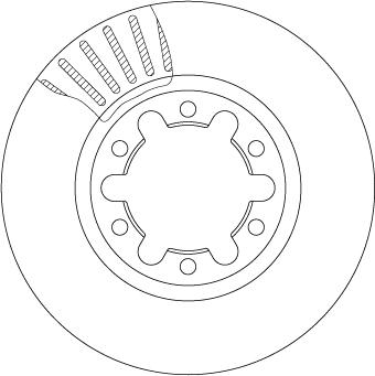 TRW DF7237 - Гальмівний диск autozip.com.ua