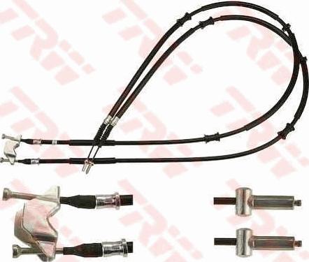TRW GCH2509 - Трос, гальмівна система autozip.com.ua
