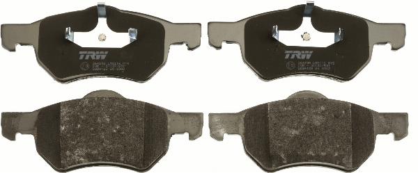 TRW GDB4128 - Гальмівні колодки, дискові гальма autozip.com.ua