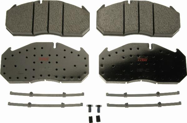 TRW GDB5065 - Гальмівні колодки, дискові гальма autozip.com.ua