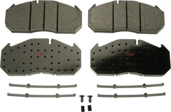 TRW GDB5065 - Гальмівні колодки, дискові гальма autozip.com.ua