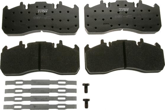 TRW GDB5102 - Гальмівні колодки, дискові гальма autozip.com.ua