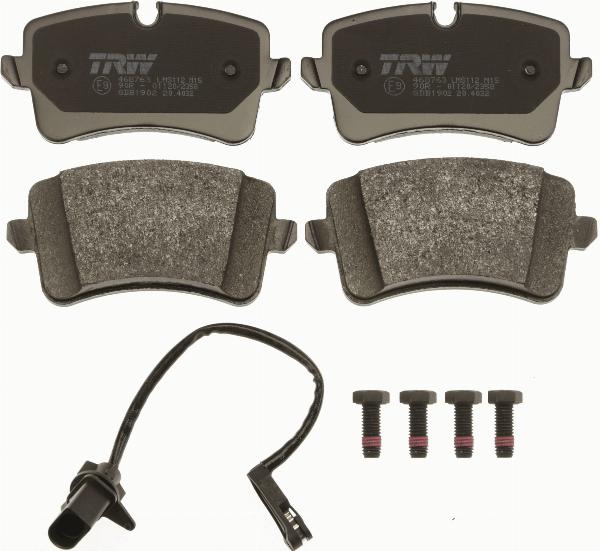 TRW GDB1902 - Гальмівні колодки, дискові гальма autozip.com.ua