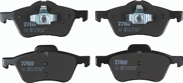 TRW GDB1476 - Гальмівні колодки, дискові гальма autozip.com.ua