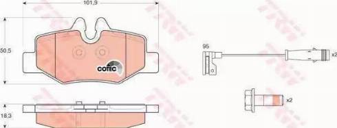 RIDER RD.3323.DB1601 - Гальмівні колодки, дискові гальма autozip.com.ua