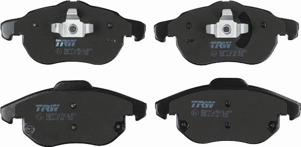 TRW GDB1613 - Гальмівні колодки, дискові гальма autozip.com.ua