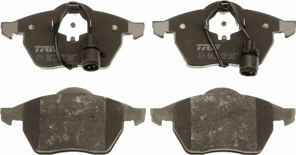 TRW GDB1049 - Гальмівні колодки, дискові гальма autozip.com.ua
