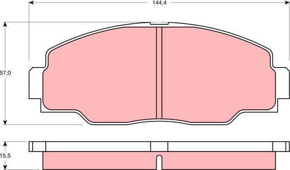 Spidan 31089 - Гальмівні колодки, дискові гальма autozip.com.ua