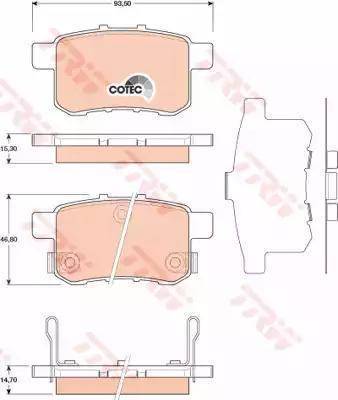 Alpha Brakes HKT-HD-017 - Гальмівні колодки, дискові гальма autozip.com.ua