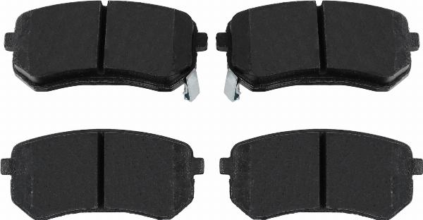 TRW GDB3370 - Гальмівні колодки, дискові гальма autozip.com.ua