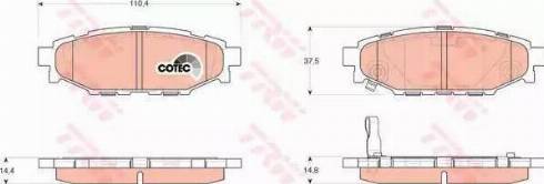 Alpha Brakes HKT-SB-005 - Гальмівні колодки, дискові гальма autozip.com.ua