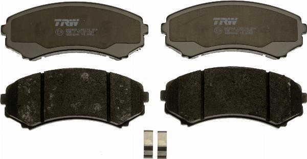 TRW GDB3246 - Гальмівні колодки, дискові гальма autozip.com.ua