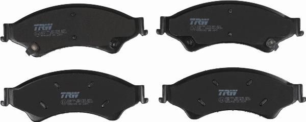 TRW GDB2005 - Гальмівні колодки, дискові гальма autozip.com.ua