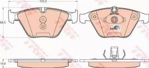 Alpha Brakes HKP-BM-014 - Гальмівні колодки, дискові гальма autozip.com.ua