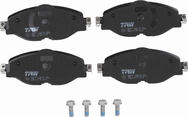 TRW GDB2143 - Гальмівні колодки, дискові гальма autozip.com.ua