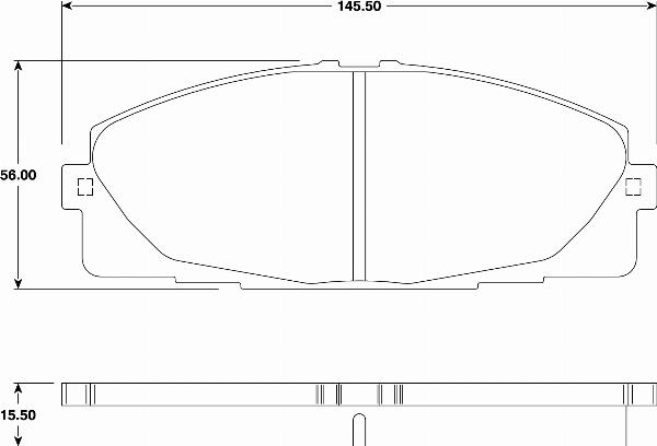TRW GDB7693 - Гальмівні колодки, дискові гальма autozip.com.ua