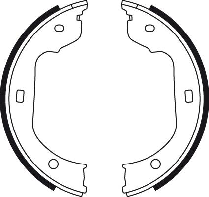 TRW GS8478 - Комплект гальм, ручник, парковка autozip.com.ua