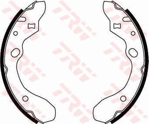 TRW GS8582 - Комплект гальм, барабанний механізм autozip.com.ua