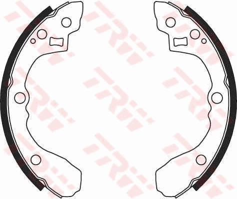 TRW GS8692 - Комплект гальм, барабанний механізм autozip.com.ua