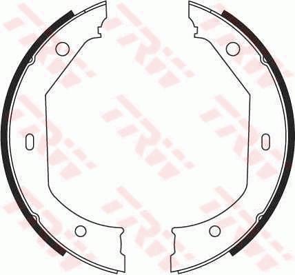 TRW GS8656 - Комплект гальм, ручник, парковка autozip.com.ua