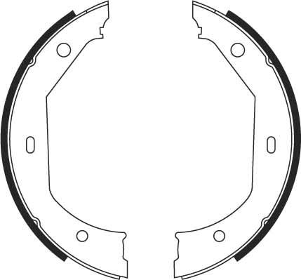 TRW GS8656 - Комплект гальм, ручник, парковка autozip.com.ua