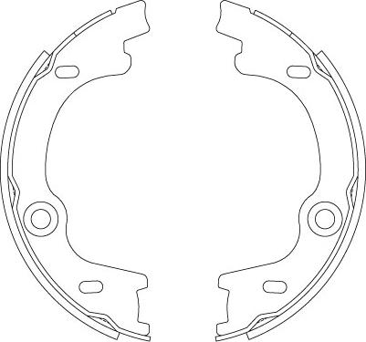 TRW GS8807 - Комплект гальм, барабанний механізм autozip.com.ua