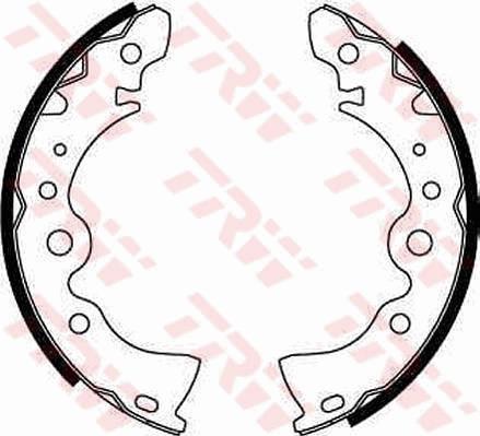 TRW GS8246 - Комплект гальм, барабанний механізм autozip.com.ua