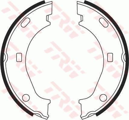 TRW GS8242 - Комплект гальм, ручник, парковка autozip.com.ua