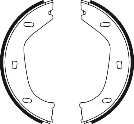 TRW GS8219 - Комплект гальм, ручник, парковка autozip.com.ua