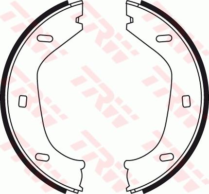 TRW GS8219 - Комплект гальм, ручник, парковка autozip.com.ua