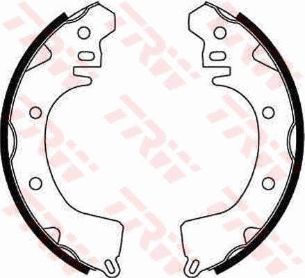 TRW GS8221 - Комплект гальм, барабанний механізм autozip.com.ua