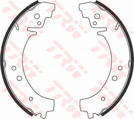 TRW GS8222 - Комплект гальм, барабанний механізм autozip.com.ua