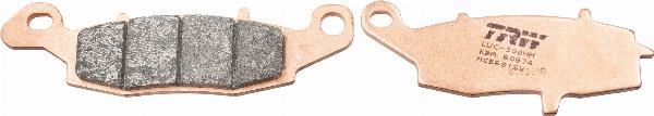 TRW MCB681SV - Гальмівні колодки, дискові гальма autozip.com.ua