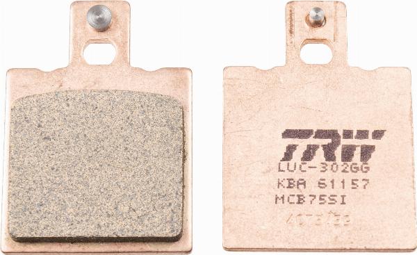 TRW MCB75SI - Гальмівні колодки, дискові гальма autozip.com.ua