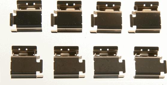 TRW PFK413 - Комплектуючі, колодки дискового гальма autozip.com.ua