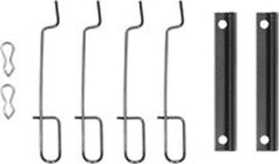 TRW PFK75 - Комплектуючі, колодки дискового гальма autozip.com.ua