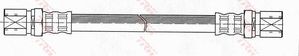 TRW PHA296 - Гальмівний шланг autozip.com.ua