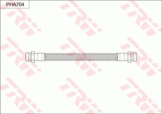 TRW PHA704 - Гальмівний шланг autozip.com.ua