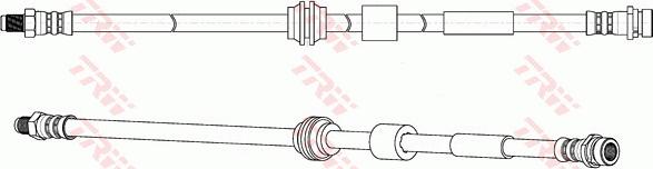 TRW PHB695 - Гальмівний шланг autozip.com.ua