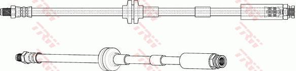 TRW PHB628 - Гальмівний шланг autozip.com.ua