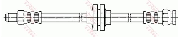 TRW PHB391 - Гальмівний шланг autozip.com.ua